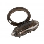 YOU2TOYS - PIERŚCIEŃ EREKCYJNY Z MINI WIBRATOREM CZARNY