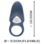 YOU2TOYS - ELASTYCZNY VIBRO-PIERŚCIEŃ NA PENISA I ŁECHTACZKE