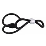 YOU2TOYS - PIERŚCIEŃ NA PENISA Z DWOMA PIERŚCIENIAMI NA JĄDRA