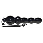 YOU2TOYS - CZARNE ELASTYCZNE KULKOWE DILDO 