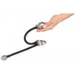 YOU2TOYS - PIERŚCIEŃ NA PENISA Z 2 CIĘŻARKAMI ANALNYMI