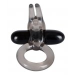 YOU2TOYS - PIERŚCIEŃ EREKCYJNY Z KRÓLICZKIEM STYMULUJĄCYM ŁECHTACZKĘ