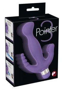 YOU2TOYS - STYMULUJĄCY WIBRATOR Z 3 KOŃCÓWKAMI FIOLETOWY