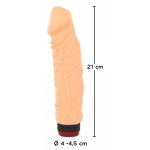 YOU2TOYS - REALISTYCZNY WIBRATOR Z ŻYŁKAMI I ŻOŁĘDZIEM 21CM