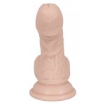 YOU2TOYS - NATURALNE DILDO Z JĄDRAMI I STOPKĄ SSĄCĄ S