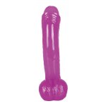 YOU2TOYS - REALISTYCZNE DILDO Z JĄDRAMI FIOLETOWE