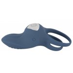 YOU2TOYS - PODWÓJNY PIERŚCIEŃ NA PENISA I JĄDRA ZE STYMULACJĄ