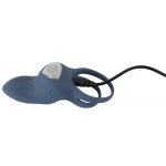 YOU2TOYS - PODWÓJNY PIERŚCIEŃ NA PENISA I JĄDRA ZE STYMULACJĄ