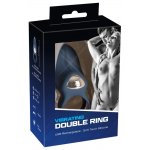 YOU2TOYS - PODWÓJNY PIERŚCIEŃ NA PENISA I JĄDRA ZE STYMULACJĄ