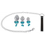 YOU2TOYS - ZESTAW 3 KORKÓW ANALNYCH ZE SMYCZĄ SREBRNE