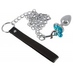 YOU2TOYS - ZESTAW 3 KORKÓW ANALNYCH ZE SMYCZĄ SREBRNE