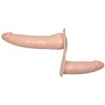 YOU2TOYS - STRAP-ON Z PODWÓJNYM DILDO PRZÓD I TYŁ
