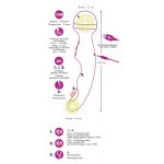 YOU2TOYS - MASAŻER Z FUNKCJĄ OGRZEWANIA 22CM