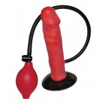 YOU2TOYS - CZERWONY NADMUCHIWANY PENIS WRAZ Z POMPKĄ