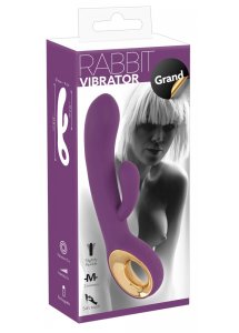 YOU2TOYS - WIBRATOR GRAND KRÓLICZEK ZE STYMULATOREM