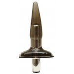 YOU2TOYS - SREBRNA WTYCZKA ANALNA WIBRACYJNA 15CM