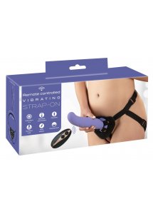YOU2TOYS - UPRZĄŻ STRAP ON Z WYJMOWANYM WIBRATOREM I PILOTEM