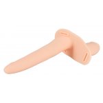 YOU2TOYS - UPRZĄŻ STRAP-ON Z PODWÓJNYM DILDO WIBROBULLETEM