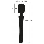 YOU2TOYS - MASAŻER Z RUCHOMĄ GŁÓWKĄ SZARY 30 CM 