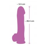 YOU2TOYS - REALISTYCZNE DILDO W KSZTAŁCIE PENISA 26.5CM
