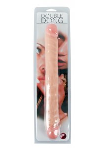 YOU2TOYS - NATURALNE PODWÓJNE DILDO 33CM