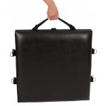 YOU2TOYS - CZARNA MATA/ŁÓŻKO DO BDSM Z MANKIETAMI