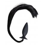 YOU2TOYS - CZARNY KOREK ANALNY Z KOŃSKIM OGONEM