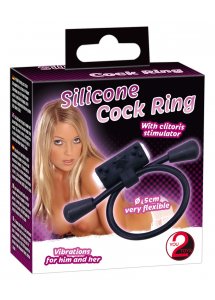 YOU2TOYS - PIERŚCIEŃ NA PENISA Z WIBRACJAMI DO STYMULACJI ŁECHTACZKI