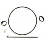 YOU2TOYS - PIERŚCIEŃ Z KAJDANKAMI I POPRZECZKĄ DO BDSM