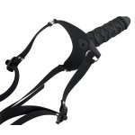 YOU2TOYS - STRAP-ON Z REALISTYCZNYM CZARNYM DILDO