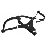 YOU2TOYS - STRAP-ON Z REALISTYCZNYM CZARNYM DILDO