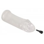 YOU2TOYS - PRZEZROCZYSTA NAKŁADKA NA PENISA 18CM