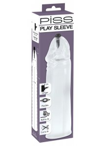 YOU2TOYS - PRZEZROCZYSTA NAKŁADKA NA PENISA 18CM