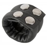 ZADO - PIERŚCIEŃ NA PENISA I JĄDRA SKÓRZANY