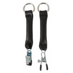 ZADO - ZACISKI DO SUTKÓW Z SKÓRZANYMI PASKAMI