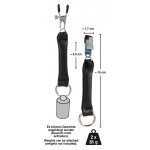 ZADO - ZACISKI DO SUTKÓW Z SKÓRZANYMI PASKAMI