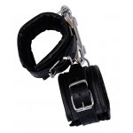 ZADO - SKÓRZANE KAJDANKI Z PODWÓJNYM KARABINKIEM