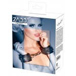 ZADO - SKÓRZANE KAJDANKI Z PODWÓJNYM KARABINKIEM