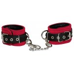 WILD THING BY ZADO - MANKIETY NA RĘCE Z ŁAŃCUSZKIEM CZERWONE