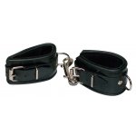 ZADO - SKÓRZANE KAJDANKI NA NADGARSTKI Z KARABIŃCZYKIEM