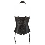 ZADO - SKÓRZANY GORSECIK Z ZAMKIEM I KLAMRĄ