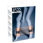 ZADO - SKÓRZANE MANKIETY NA KOSTKI STALOWY ŁAŃCUCH