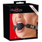 SILIKONOWY KNEBEL CZARNY/SILICONE BALL GAG