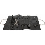 11-CZĘŚCIOWY ZESTAW BDSM SMYCZ MASKA PEJCZ/FETISH BAG