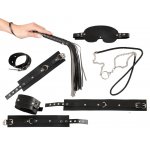 11-CZĘŚCIOWY ZESTAW BDSM SMYCZ MASKA PEJCZ/FETISH BAG