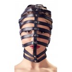 MASKA BDSM SZNUROWANA/HEAD MASK CAGE