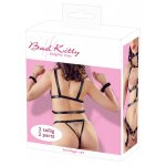 UPRZĘŻ I STRINGI Z KAJDANKAMI/BONDAGE BODY