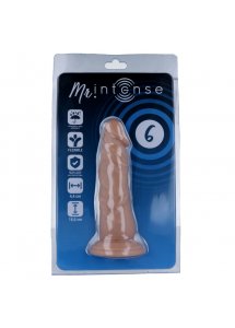 REALISTYCZNY PENIS DILDO Z PRZYSSAWKĄ 16,6CM CIELISTY 